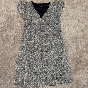 J.B.S. Monochrome Floral Mini Dress